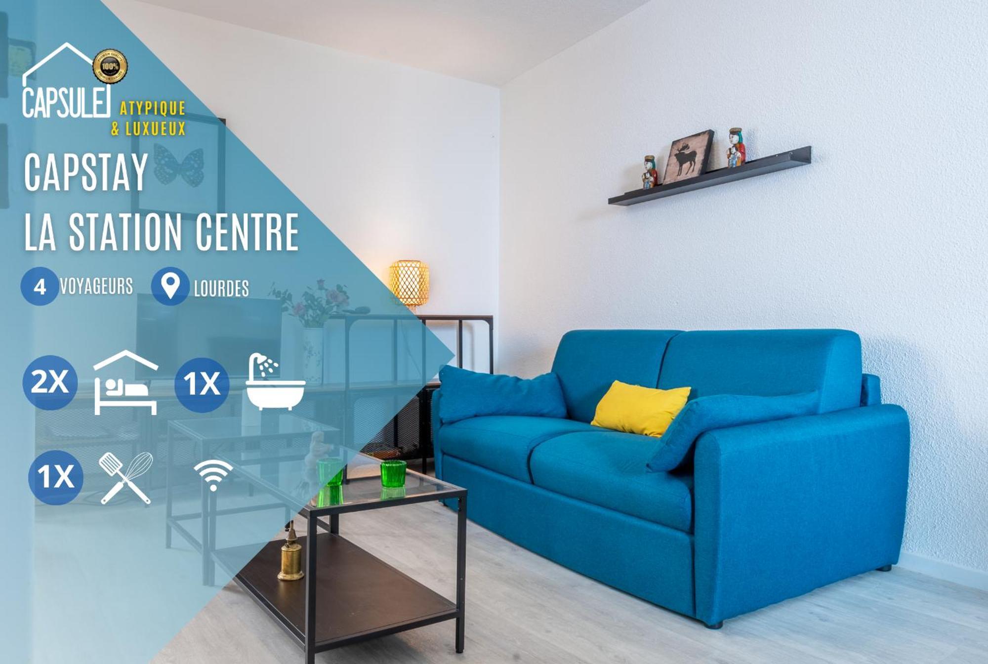 Capstay La Station - Lourdes - Centre - Residence Serenity Kültér fotó